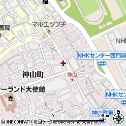 東京都渋谷区神山町40周辺の地図