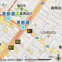 東京都港区南青山3丁目18-15周辺の地図