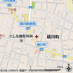 東京都八王子市横川町520周辺の地図