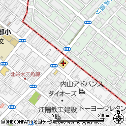 夢屋浦安店周辺の地図
