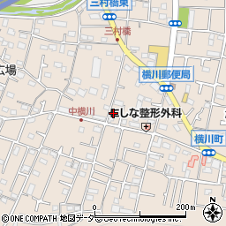 東京都八王子市横川町564周辺の地図