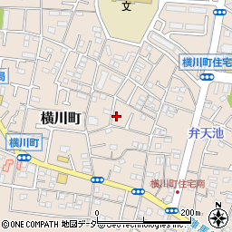 東京都八王子市横川町70周辺の地図