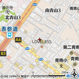 東京都港区南青山3丁目14-19周辺の地図