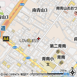 東京都港区南青山3丁目15周辺の地図