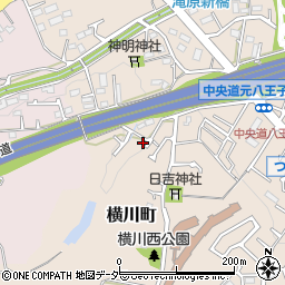 東京都八王子市横川町1039周辺の地図