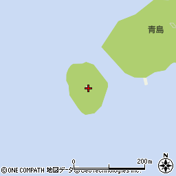 伊根港灯台周辺の地図