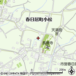 山梨県笛吹市春日居町小松906周辺の地図