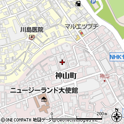東京都渋谷区神山町37周辺の地図