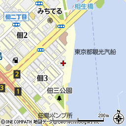 東京都中央区佃3丁目10-12周辺の地図