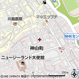 東京都渋谷区神山町38周辺の地図