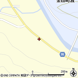 岐阜県下呂市金山町金山1597周辺の地図