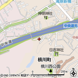 東京都八王子市横川町1040周辺の地図