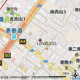 東京都港区南青山3丁目14-21周辺の地図