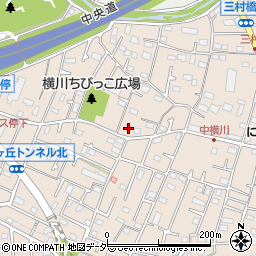 東京都八王子市横川町779周辺の地図