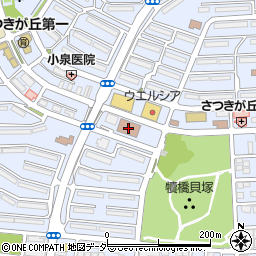 花見川郵便局周辺の地図