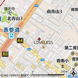 東京都港区南青山3丁目14-20周辺の地図