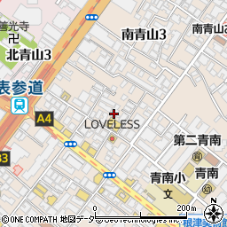 東京都港区南青山3丁目14-15周辺の地図