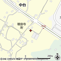 千葉県四街道市中台223周辺の地図
