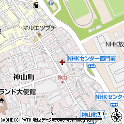 東京都渋谷区神山町4周辺の地図