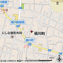 東京都八王子市横川町461周辺の地図