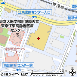 カメラのキタムラ　東京南砂町ＳＵＮＡＭＯ店周辺の地図