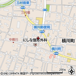 東京都八王子市横川町550周辺の地図