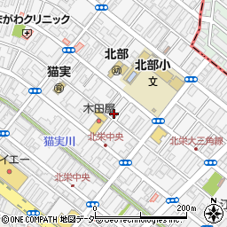 千葉県浦安市北栄周辺の地図