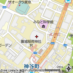 神谷町トラストタワー駐車場周辺の地図