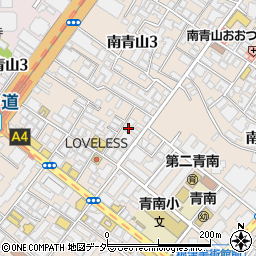 東京都港区南青山3丁目15-18周辺の地図
