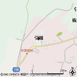 千葉県山武市引越周辺の地図