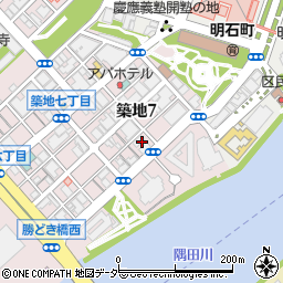 株式会社山長松江周辺の地図