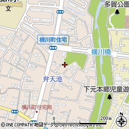 東京都八王子市横川町127周辺の地図