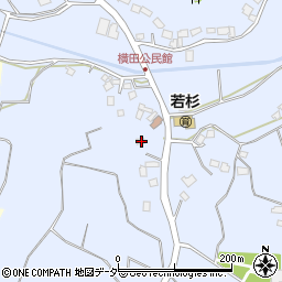 千葉県山武市横田196周辺の地図