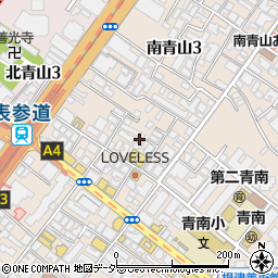 東京都港区南青山3丁目14-13周辺の地図