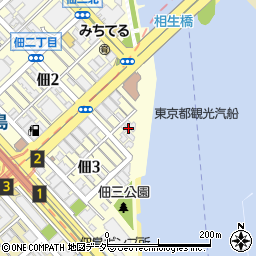 東京都中央区佃3丁目10周辺の地図