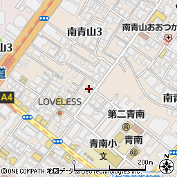 東京都港区南青山3丁目15-6周辺の地図
