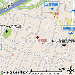東京都八王子市横川町721周辺の地図