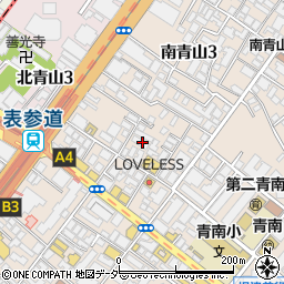 東京都港区南青山3丁目14-23周辺の地図