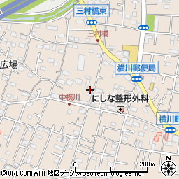 東京都八王子市横川町726周辺の地図