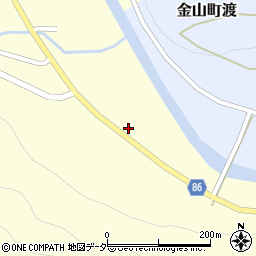 岐阜県下呂市金山町金山1601周辺の地図