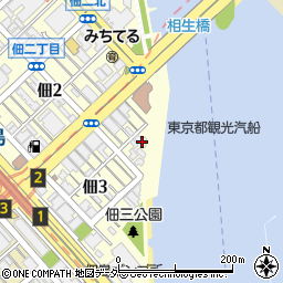 東京都中央区佃3丁目10-13周辺の地図