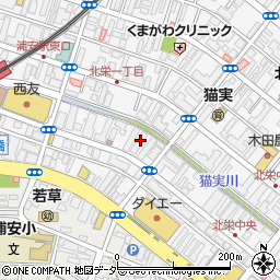 浦安動物病院周辺の地図
