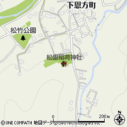 松嶽稲荷神社周辺の地図