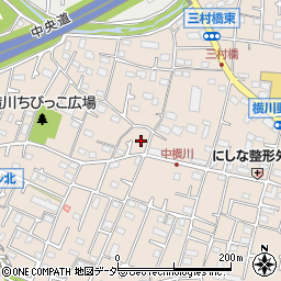 東京都八王子市横川町759周辺の地図