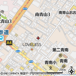 東京都港区南青山3丁目14-11周辺の地図