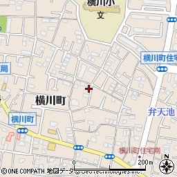 東京都八王子市横川町69周辺の地図