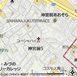 株式会社ＨＡＳＵＮＡ　表参道本店周辺の地図