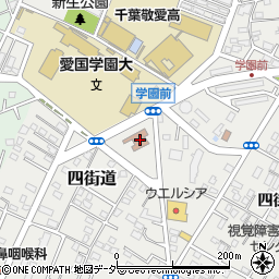 千葉県四街道市四街道1532-17周辺の地図