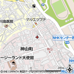 東京都渋谷区神山町41周辺の地図