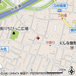 東京都八王子市横川町760周辺の地図